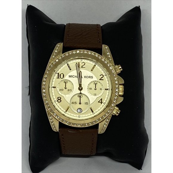 Michael Kors Blair MK5166 Women\'s Brown Leather An main image 3